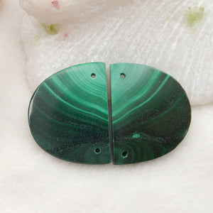 Malachite Earrings Jewelry Accessories Customization