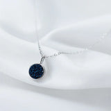 925 Silver Kyanite Pendant Necklace for Women