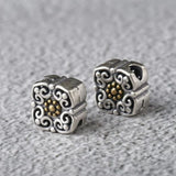 925 Silver Lucky Symbol Beads Sterling Silver Loose Beads Jewelry Findings