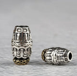 925 Silver Tibetan Buddha Beads Sterling Silver Buddhist Buddha Statue