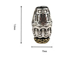 925 Silver Tibetan Buddha Beads Sterling Silver Buddhist Buddha Statue
