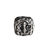 925 Silver Tibetan Dorje Symbol Beads Sterling Silver Buddhist Vajra Loose Beads