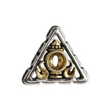 925 Silver Tibetan Lucky Symbol Beads Sterling Silver Loose Beads