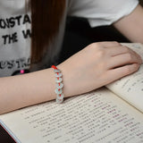 100% Natural A Jade Peace Buckle Bracelet