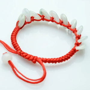 100% Natural A Jade Peace Buckle Bracelet