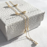 14K Filled Natural Pearl Choker Necklace for Women