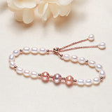 18K Bracelet with Freshwater Pearl for Women