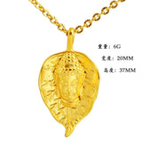 18K Necklace Sets for Women Fine Jewelry Lucky Fish Pendant Chain Necklaces