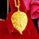 18K Necklace Sets for Women Fine Jewelry Lucky Fish Pendant Chain Necklaces