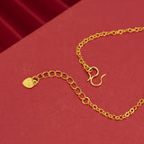 18K Twisted Chain Bracelet Hemp Rope Women's Fine Jewelry Gift