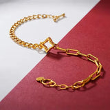 Real 18k Opal Bead Bracelet 999 Fine Jewelry