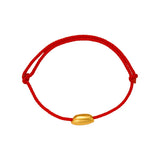 18k Yellow Adjustable Couple Bracelets Fine Jewelry Christmas Gift