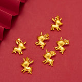 18k Yellow Pendant Necklace for Women Love Pendant Chain Necklace