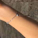 Moissanite Sparkling Full Diamond Sterling Silver Bracelet Wedding Jewelry