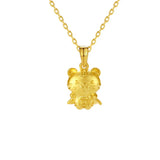 24K Gold Tiger Pendant Fine Jewelry for Women Men
