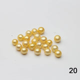 Natural Colorful Freshwater Pearls 6-8mm Round Pearl Beads