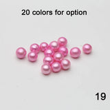 Natural Colorful Freshwater Pearls 6-8mm Round Pearl Beads