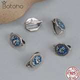 925 Silver Chinese Hook Buckle Retro Button DIY Material