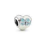 925 Silver Butterflies Teddy Bear Balloon Charms for Bracelets