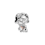 925 Silver Fox Dangles Girls Charms Hedgehog Beads DIY Jewelry