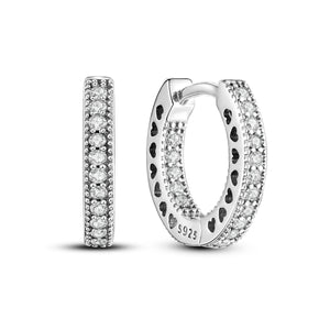 925 Silver Infinity Stud Earrings For Women - Original Jewelry Gift