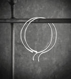 925 Silver Hoop Earrings Minimalism Jewelry for Women