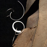 925 Silver Piercing Earrings Punk Boho Women