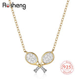 925 Silver CZ Butterfly Pendant Fine Jewelry for Women