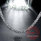 925 Sterling Silver 5mm 20 Inch Chain Necklace Men Women Charm Wedding