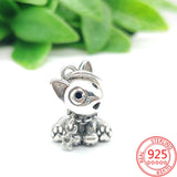 925 Sterling Silver Animal Charm Beads for Bracelet DIY Jewelry