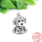 925 Sterling Silver Animal Charm Beads for Bracelet DIY Jewelry