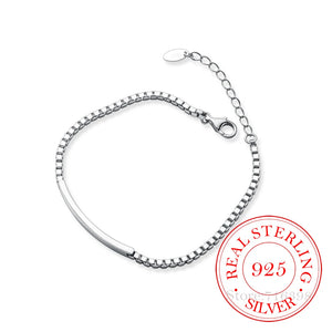 925 Silver Bangles&Bracelet Charm Women Jewelry Party