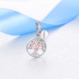 925 Sterling Silver Family Tree Heritage Charm