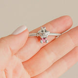 925 Sterling Silver Cat Charms for DIY Jewelry Making