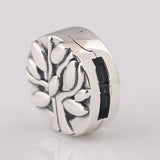 925 Sterling Silver Tree of Life Clip Charm for Bracelet Bangle