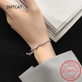 925 Silver Bowknot Zircon Tennis Bracelet Wedding Jewelry