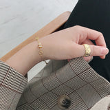 925 Silver Lucky Transshipment CZ Rose Bracelet