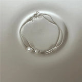 925 Silver Bracelet for Women with Natural Freshwater Pearls