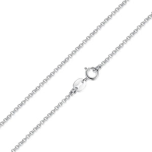 925 Sterling Silver Chains Necklaces Pendant Charm For Women Men