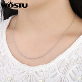 925 Sterling Silver Chains Necklaces Pendant Charm For Women Men