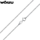 925 Sterling Silver Chains Necklaces Pendant Charm For Women Men