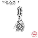 925 Silver Charm Pendant for Pan Bracelets Women Gift