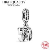 925 Silver Charm Pendant for Pan Bracelets Women Gift