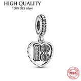 925 Silver Charm Pendant for Pan Bracelets Women Gift