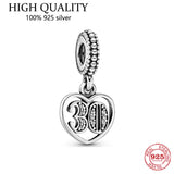 925 Silver Charm Pendant for Pan Bracelets Women Gift