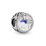 925 Sterling Silver Elephant Balloon Pendant Charms for Jewelry Making