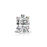 925 Silver Castle Beads Towel Dangles Pdora Bracelets