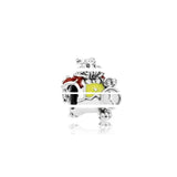925 Silver Castle Beads Towel Dangles Pdora Bracelets