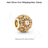 925 Sterling Silver Galaxy Bead for Bracelets Women Jewelry DIY