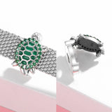925 Sterling Silver Panda Balloon Turtle Clips Beads Pendants
